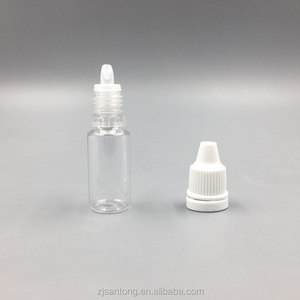 Botella de plástico transparente para <span class=keywords><strong>gotas</strong></span> de Ojos de mascotas, contenedor de gotero oftalmológico con tapa a prueba de manipulaciones, 10ml - Product Image 4