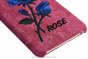 2016 Shell Case Cover del telefono di nuovo stile di alta qualità della <span class=keywords><strong>Rosa</strong></span> ricamo Custodia per <span class=keywords><strong>iPhone</strong></span> <span class=keywords><strong>6</strong></span> - Product Image 4