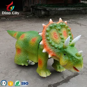 Giostre meccaniche per bambini animali da divertimento drago animatronico