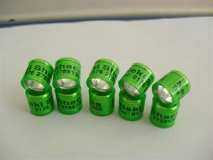 Anillos de palomas <span class=keywords><strong>2023</strong></span> <span class=keywords><strong>oiseaux</strong></span> kabutar anneaux de jambes gravure canari finch anneaux en aluminium bandes jaunes pigeons de course à vendre - Product Image 5