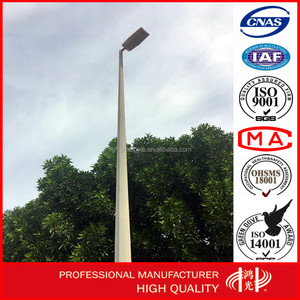 Poste de Luz de Acero Galvanizado en Caliente de 8 Metros con Brazos Dobles para Iluminación de Plazas y Aeropuertos en Venta - Product Image 4