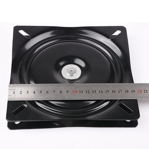 Accessoires de mobilier, plaque <span class=keywords><strong>pivotante</strong></span> pour tabouret de bar, 8 pouces, 195 mm carré, mécanisme de verrouillage rotatif à 360 degrés - Product Image 2