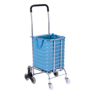 Aluminum alloy grocery shopping carts,easy-box-shopping trolley