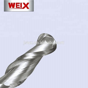 Weix اثنين أداة تقطيع خشب بسنين الأنف نهاية مطحنة جولة كرة كروية الأنف قاطعة المطحنة الخشب آلة - Product Image 5