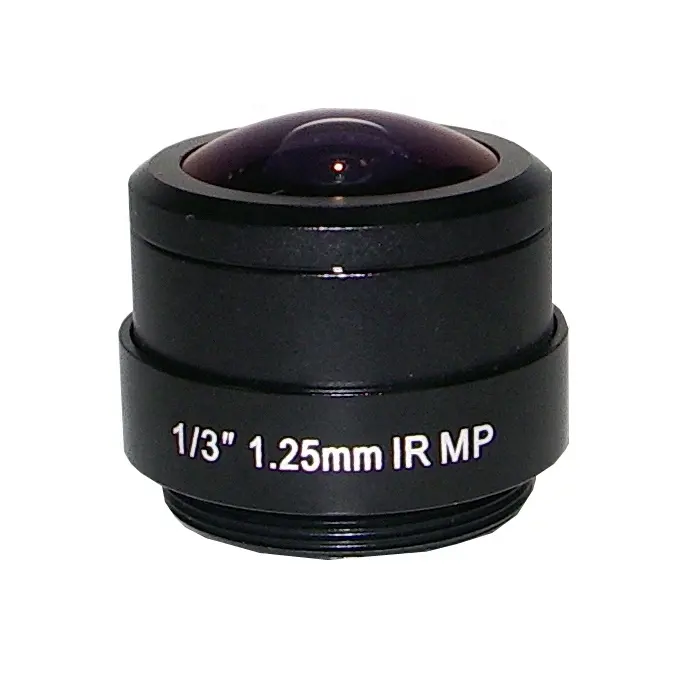 1/3 "formaat 1.25mm CS Mount 180 graden CCTV Lens