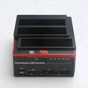 Customized Multi Function Hard Drive <strong>Docking</strong> <strong>Station</strong> with USB3.0 SATA <strong>HDD</strong> <strong>Docking</strong> <strong>Station</strong> Driver - Product Image 3