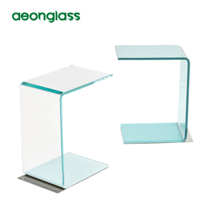 6mm Vidrio tempered curved showcase To To you cake and display case - Product Image 6