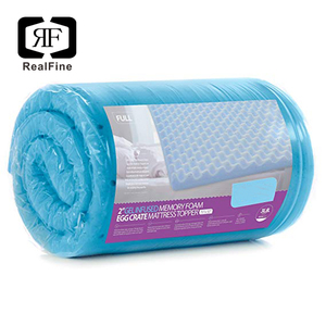 Cooling Gel Infused 7-Zonen-Memory-Foam-Matratzen auflagen Elastic Bamboo Cover Matratzen auflage für den Schul-oder Krankenhaus gebrauch im Schlafzimmer - Product Image 1