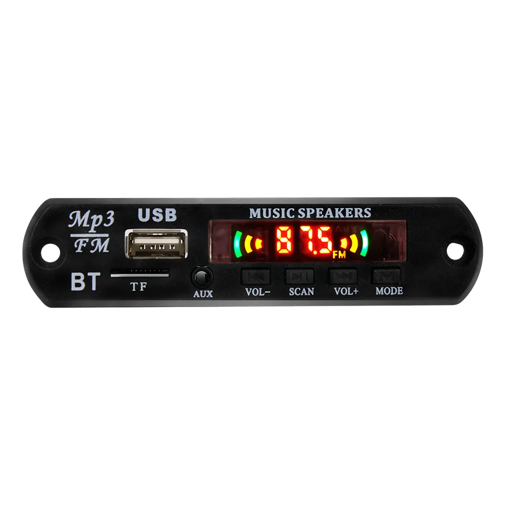 SDM01BT Tangxi USB FM MP3 Decoder Board U-DX 4 Farben Bildschirm Bluetooth 5.0 FM APE FLAC Decoder Board Modul ossless MP3 WMA/WAV/FLAC/APE 