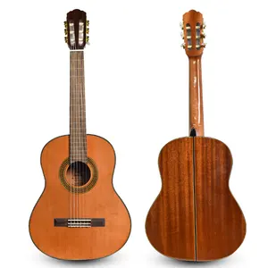 Bullfighter d3923 OEM Trung Quốc nhà sản xuất chuyên nghiệp Acoustic Solid Top 39 inch guitar cổ điển