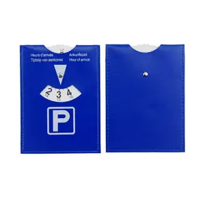 Parking Disc 2023 New Design Soft PVC Parking Timer/parking Disc Clock/parking Disc