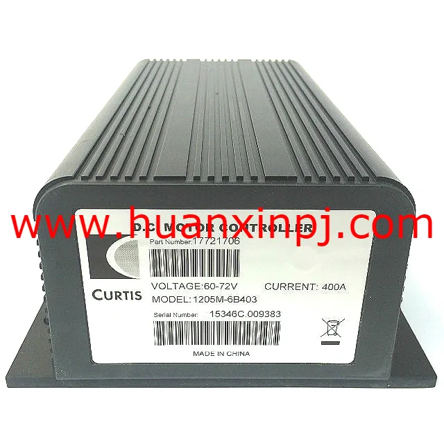 China agente CURTIS Controlador Do Motor Da Marca 60V/72V 400A 1205M-6B402