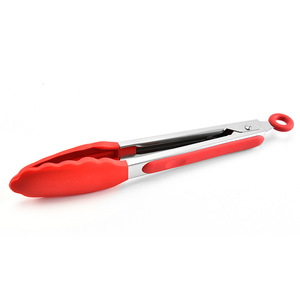 7 Inch 9 Inch 12 Inch <strong>Silicone</strong> Stainless Steel Kitchen Tongs Non-stick Clip Clamp BBQ Salad <strong>Tools</strong> Grill Home Kitchen - Product Image 6