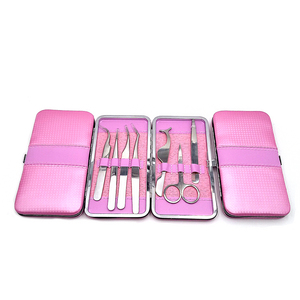 Jeu de pincettes en acier inoxydable pour l'extension de <span class=keywords><strong>cils</strong></span>, 5 pièces, pour Volume - Product Image 2