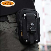 Tactique molle ceinture taille équipement de camping outil téléphone pochette
