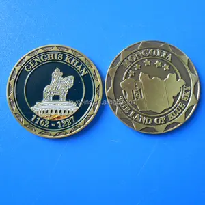 Moneta d'oro antica in metallo della collezione di Gengis <span class=keywords><strong>Khan</strong></span> - Product Image 1
