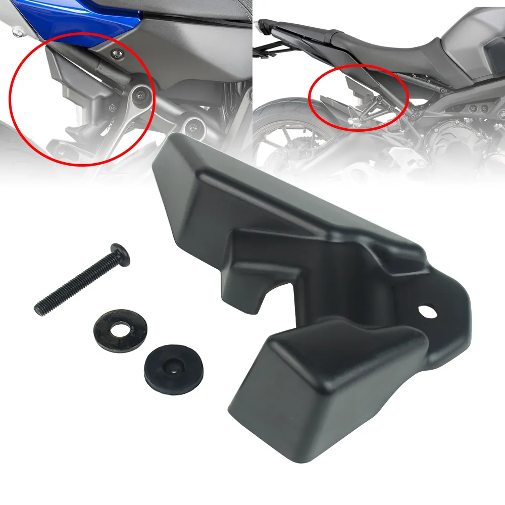 Phanh Sau Xe Máy Bảo Vệ Nồi Dầu Bảo Vệ Phù Hợp Cho YAMAHA MT07 MT09 Phụ Kiện Nhựa 12 Tháng WM-YMH-07 Màu Đen Wukma