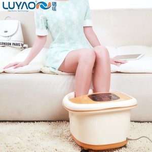 LUYAO LY-230A elektrisches Fußbad-Waschbecken Smart beheizte Blasen rollen massage maschine Großes gezieltes Fuß massage gerät - Product Image 1