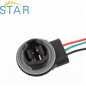 3157 T25 Lampensockel Buchsenadapter mit Anschlusskabel für Kfz-Glühbirnen Bremslicht 2 Kontakte - Product Image 2