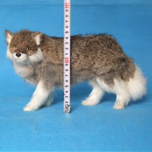 Sản Phẩm Mới Hiện Đại Thú Nhồi Bông Đồ Chơi Động Vật Sói Động Vật Hoang Dã Thực Tế Sói - Product Image 5