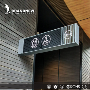 Brandnewsign 하이 퀄리티 스테인레스 스틸 편지 서명 Led 아크릴 라이트 박스 상점 전면 사인 비즈니스 사인 - Product Image 4