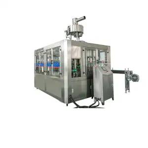 3in1 drinking purified water washing filling capping machine production line