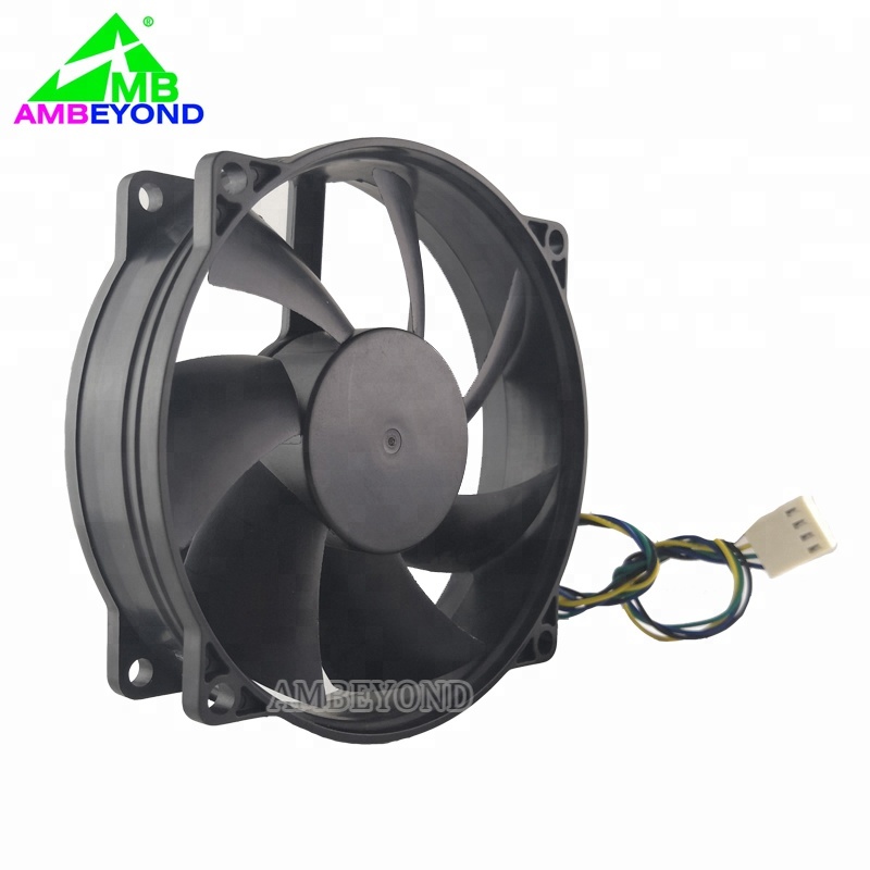 Круглый бесшумный Компьютерный Вентилятор 12 В 24 в 90x90x25 мм 9025 осевой охлаждающий вентилятор постоянного тока