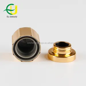 aluminum cap with aluminum collar and metal weight for perfume