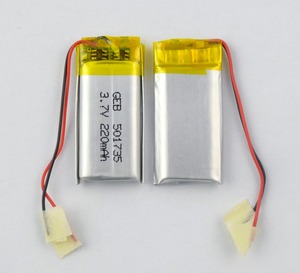 소형 리포 501735 <span class=keywords><strong>3.7v</strong></span> <span class=keywords><strong>220mAh</strong></span> 충전식 리튬 이온 배터리 - Product Image 3
