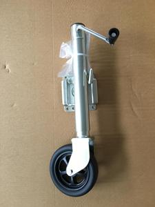 Nouveau cric à plaque pivotante à anneau de blocage de 1500 lb avec une seule <span class=keywords><strong>roue</strong></span> <span class=keywords><strong>jockey</strong></span> en plastique de 8 pouces pour la <span class=keywords><strong>réparation</strong></span> de remorques - Product Image 6
