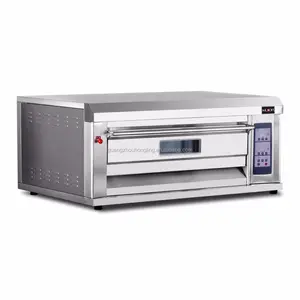 比萨烤箱 1-deck 1-Tray 豪华燃气烤箱与 ISO9001