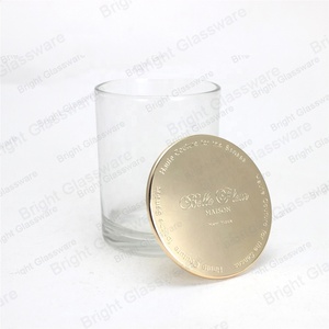 卸売85mmゴールド刻印ロゴシリコンリング金属蓋キャンドル作り用 - Product Image 1