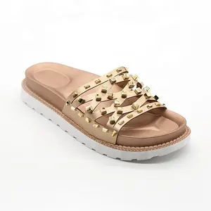 Mode Nieuwe Dames Slide Anti-Slip Injectie PCU Slide Sandalen