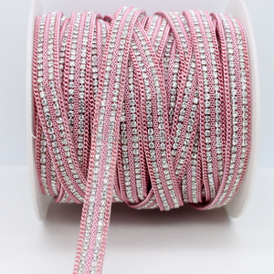 Precio de fábrica latón cadena de <span class=keywords><strong>metal</strong></span> y cadena de la taza del rhinestone recorte rhinestone bandas de malla al por mayor - Product Image 4