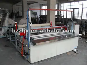 ZL-R(1850) Automatic nonwoven fabric perforating, slitting & rewinding machine(model C)