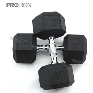 Proffesional shape rubber hammer strength coated hex CUFFLINK 40lb - Product Image 2