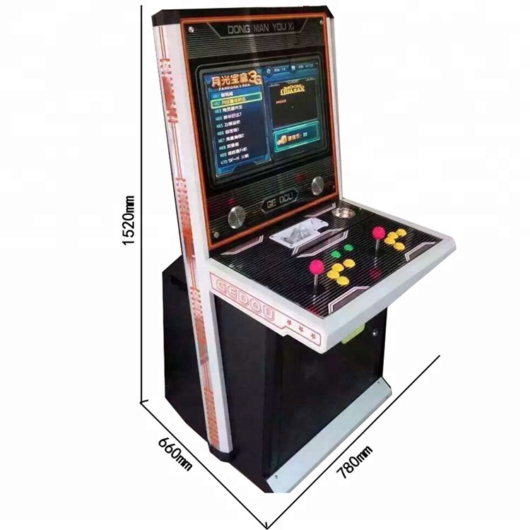 Монетная аркадная игровая машина «Король бойцов» может быть настроена