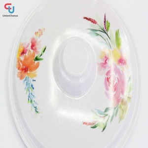 Bol à soupe d'assiettes en mélamine, ustensiles de table de haute qualité bol à soupe bon marché avec couvercle - Product Image 3