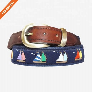 Mélanger Différents Bateaux Coton Bracelet Hommes En <span class=keywords><strong>Laiton</strong></span> Coloré <span class=keywords><strong>Boucle</strong></span> <span class=keywords><strong>Ceinture</strong></span> De Ruban - Product Image 1