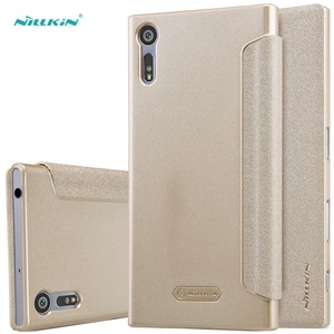Nillkin sparkle Flip de cuero Smart wake up cubierta de la caja del para Sony Xperia ultra Aqua T2 E3 C3 M M2 M4 XA X3 Z5 E4 más - Product Image 1