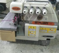 Machine à Coudre Surjeteuse Occasion SIRUBA 747 4 Fils, État 80% Neuf