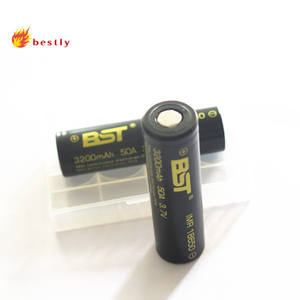BST 18650 batterie wiederaufladbare <span class=keywords><strong>3</strong></span>,7 v zylinder lithium-ionen batterien für verkauf - Product Image 1