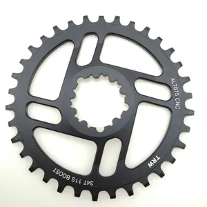 CRS11 11 سرعة دراجة هوائية جبلية MTB 30T 32T 34T 36T مباشرة جبل CNC سبائك الألومنيوم Crankset Chainrings