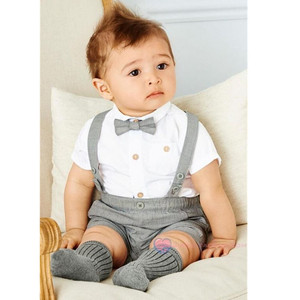 <span class=keywords><strong>Tutine</strong></span> per <span class=keywords><strong>Neonati</strong></span> Maschi in <span class=keywords><strong>Cotone</strong></span> all'Ingrosso, Completi per Bambini 0-3 Anni - Product Image 2