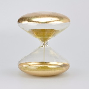 Temporizador de arena ejecutivo transparente en forma de cono de diseño - Product Image 2