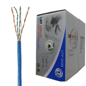 305 Meters/Box prueba UTP Cat5e Cable
