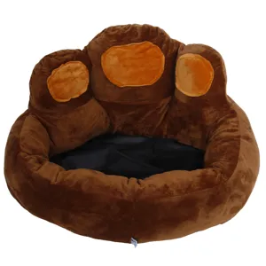 סיטונאי OEM זמין מותאם אישית לוגו קידום מכירות חום מתקפל יוקרה ספה גדול לחיות מחמד אורטופדי כלב מיטה