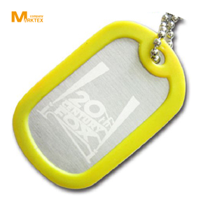Stainless iron laser engrave ID dog tag manufacturer - Product Image 1