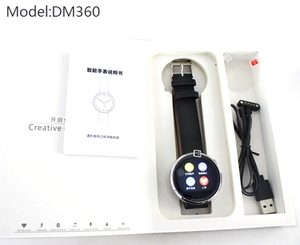 DM360 inteligente reloj del Ritmo Cardíaco monitor de fitness rastreador Ios y Android todos compatibles inteligente reloj dm360 - Product Image 5