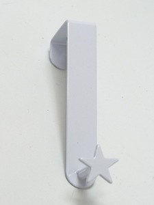 Gancho para colgar en Puerta de Hierro con forma de flor azul delicada - Product Image 6